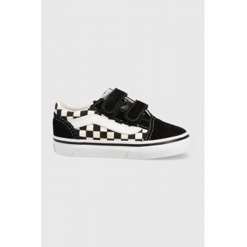 Vans tenisi copii TD Old Skool V culoarea negru