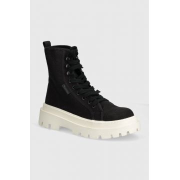 Superga tenisi 3051 ALPINA APEX HIGH femei, culoarea negru, S1171QW