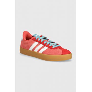 adidas sneakers Vl Court culoarea rosu, JI1605