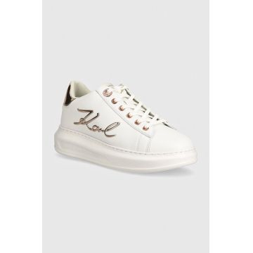 Karl Lagerfeld sneakers KAPRI culoarea alb, KL62510A