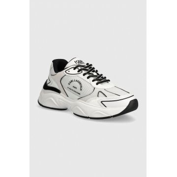 Karl Lagerfeld sneakers KOMET culoarea alb, KL65638