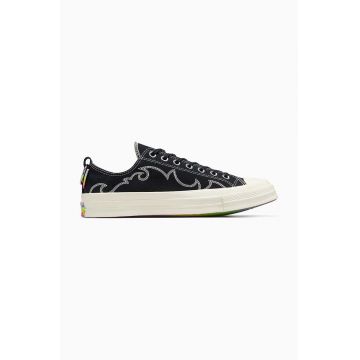 Converse teniși Chuck 70 OX Pride culoarea negru