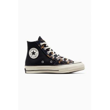 Converse tenisi Chuck 70 femei, culoarea negru, A06901C