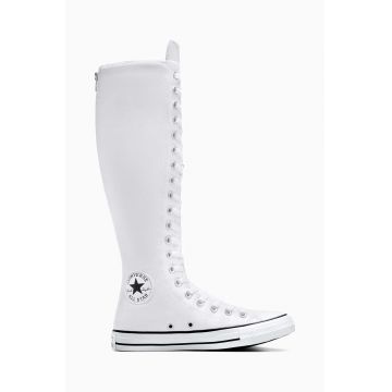 Converse tenisi Chuck Taylor All Star Xx-Hi femei, culoarea alb, A10456C