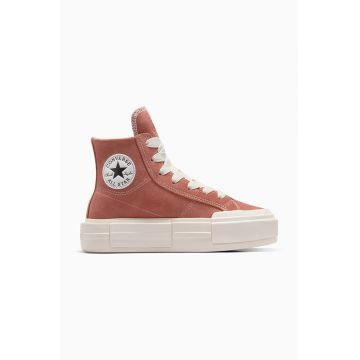 Converse tenisi din piele intoarsa Chuck Taylor All Star Cruise culoarea portocaliu, A10437C