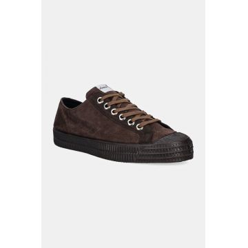 Novesta teniși din piele întoarsă STAR MASTER SUEDE culoarea maro, N354001-BRWMAR448