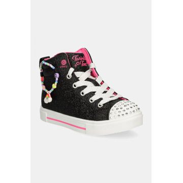 Skechers tenisi copii TWINKLE SPARKS culoarea negru, 314816L