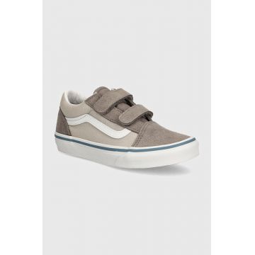 Vans tenisi copii Old Skool culoarea gri, VN000CYWD3Y1