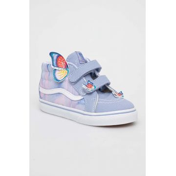 Vans tenisi copii SK8-Mid Reissue Butterfly culoarea turcoaz, VN000D0QPRP1