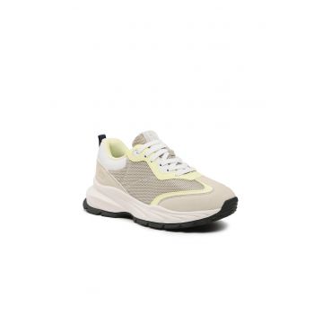 Pantofi sport dama - 302572243 - Textil - Galben -