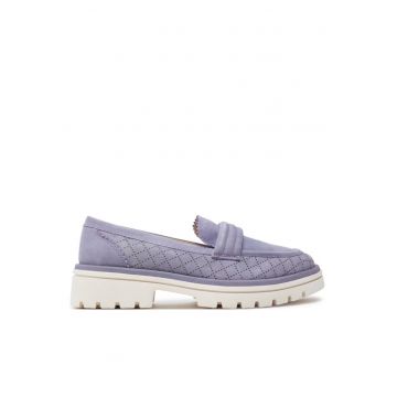 Pantofi sport dama 303663506 - Piele intoarsa - Violet