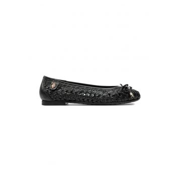 Mocasini dama - US POLO ASSN - 303998 - Piele naturala - Negru