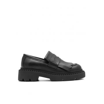 Pantofi sport dama Negru - Piele naturala